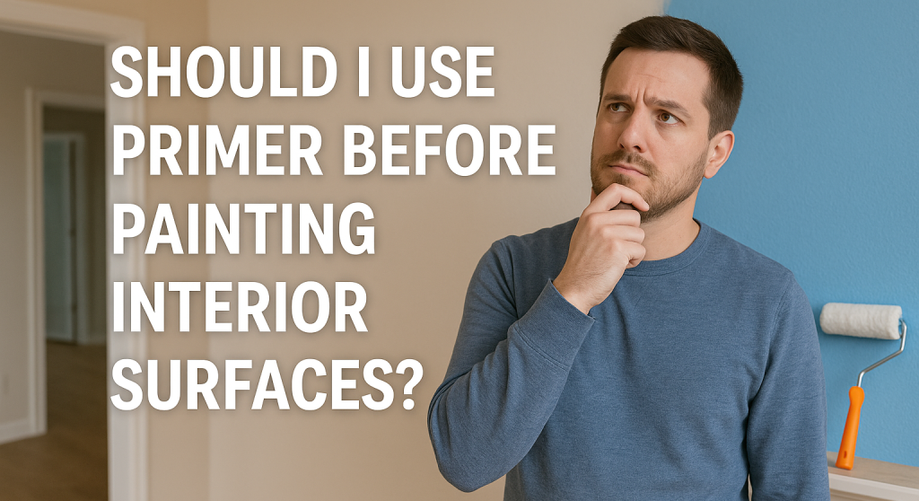 Should I Use Primer Before Painting Interior Surfaces?