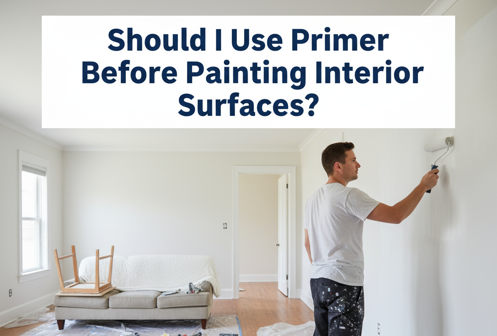 Should I Use Primer Before Painting Interior Surfaces?