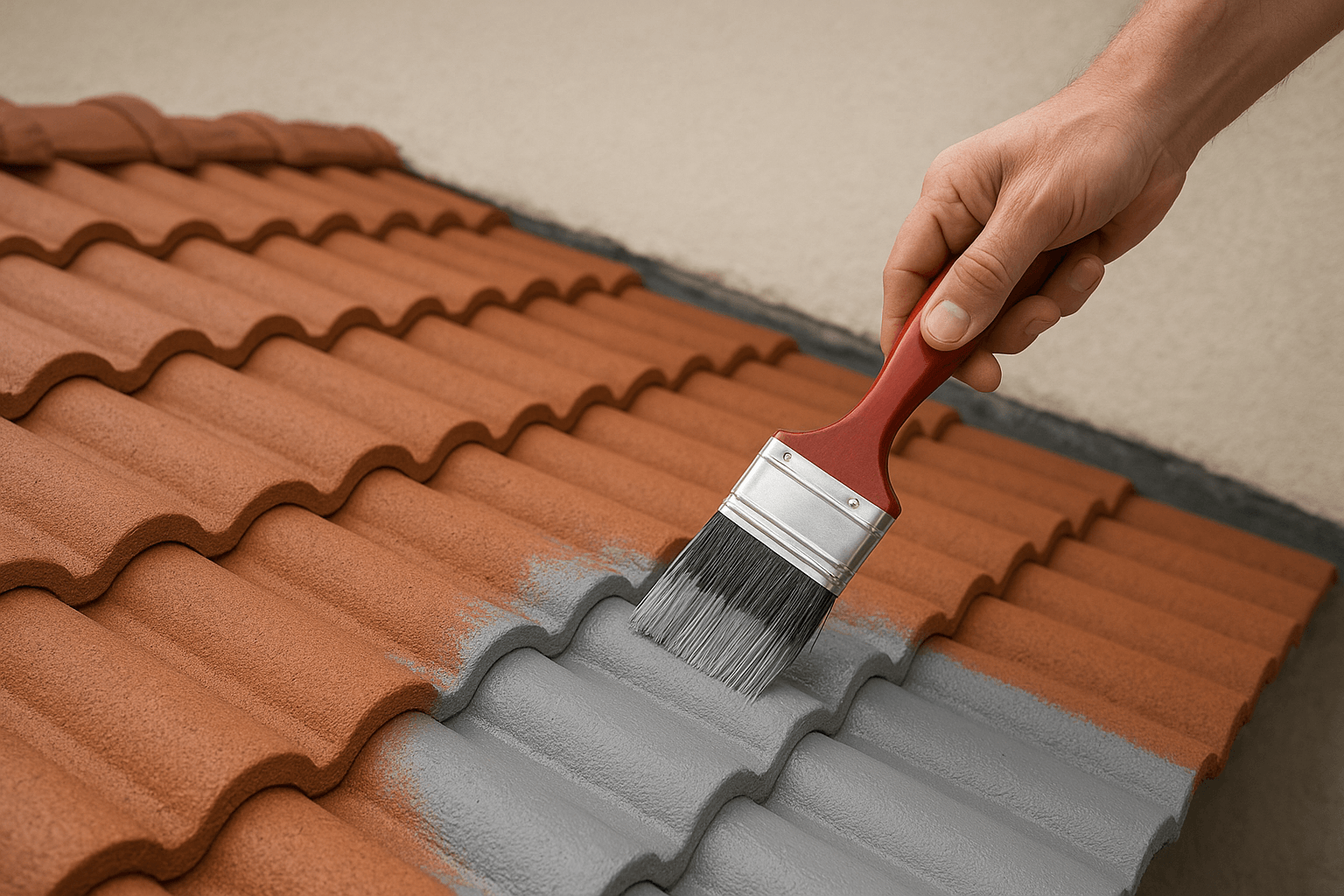 What Kind of Paint is Used on Roofs?