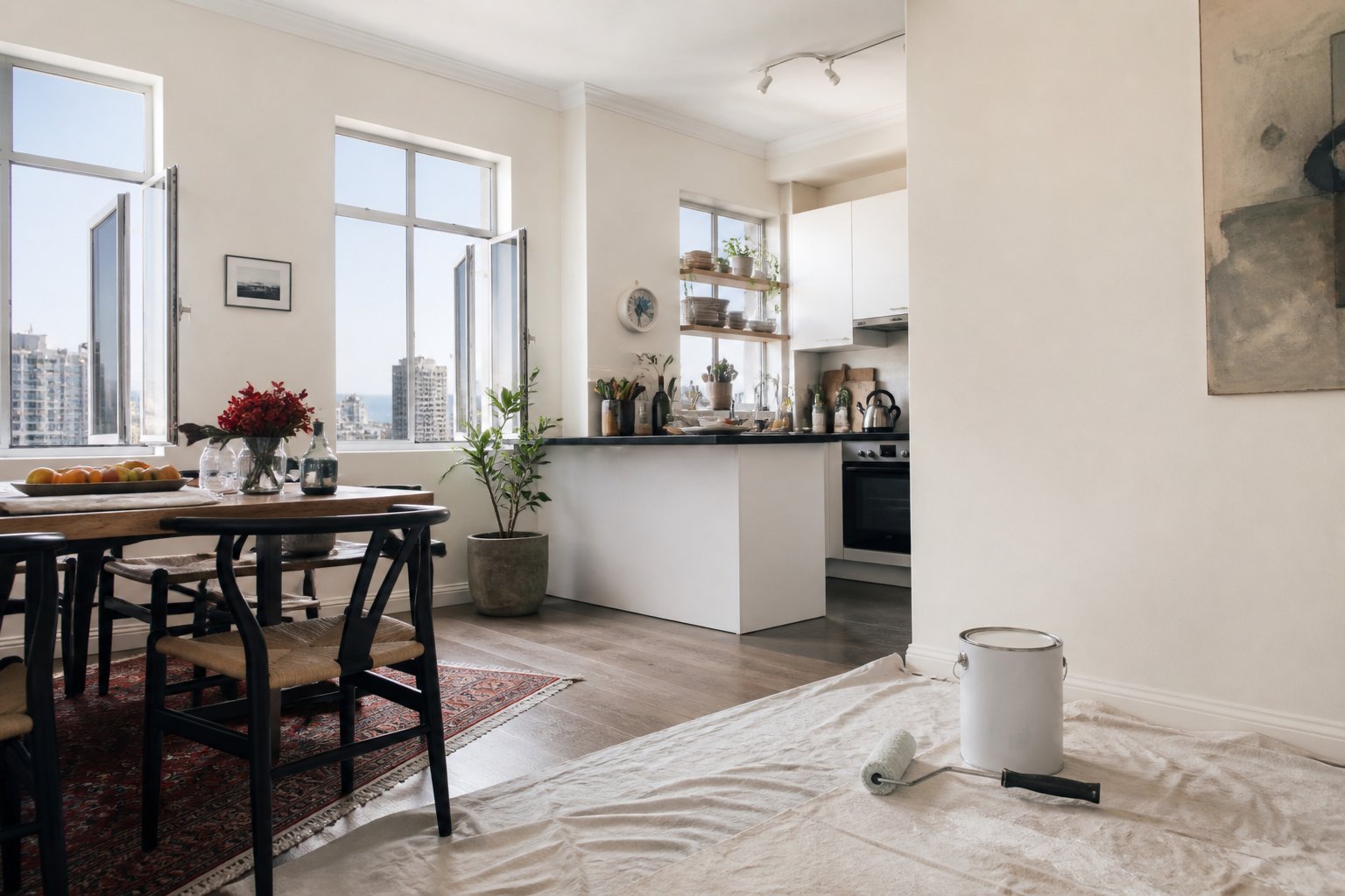 Cape Town office prepared for low-odour washable painting